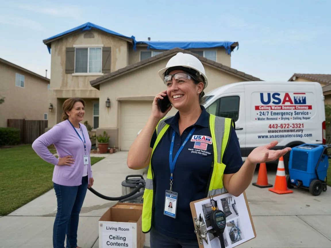 Ceiling Water Damage Restoration Essie, KY FAQs
